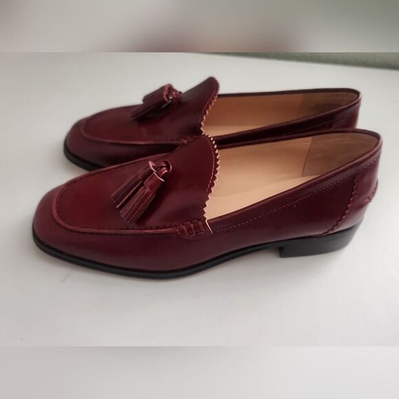 J Crew Maison Tassel Loafers in Italian Leather Women's 7 - Picture 3 of 8